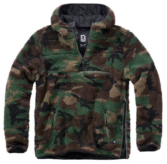 Hanorac Teddyfleece Worker Pullover Woodland