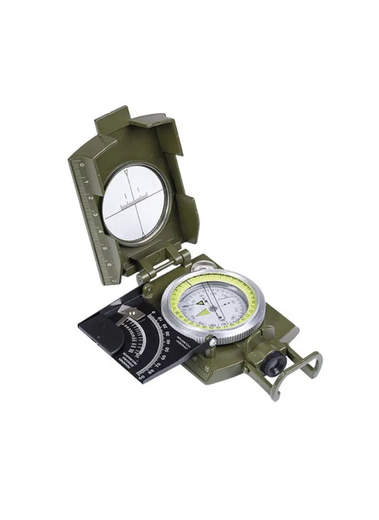Italian Metal Compass – Busolă Profesională din Metal cu Funcții Avansate