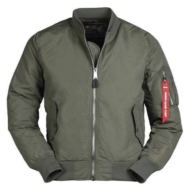 Jacheta Aviator Us Ma1 Summer Oliv – Military Shop