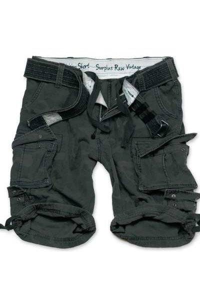 Bermude Raw Vintage Division Black Camo