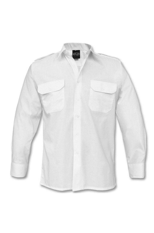 Camasa Politie Maneca Lunga Alba