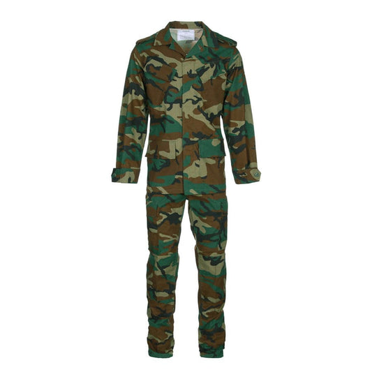 Costum Bdu Us Camuflaj Woodland (Pantalon, Veston, Sapca)