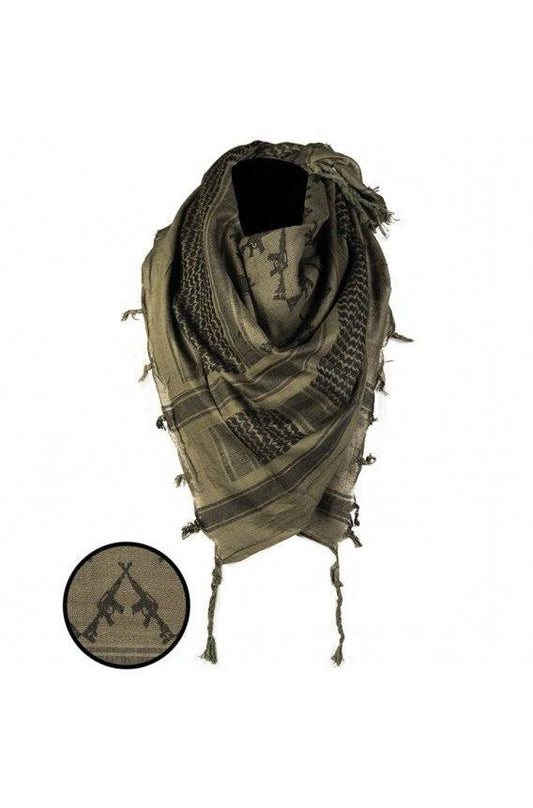 Esarfa Shemagh Rifles Oliv-Black
