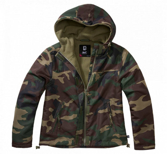 Jacheta Dama Brandit Windbreaker Woodland