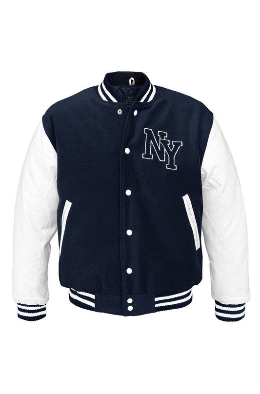 Jacheta Ny Baseball Navy-White