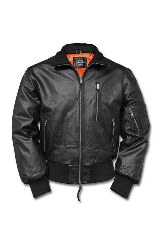 Jacheta Pilot Bw Piele - Neagra