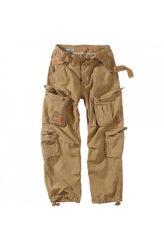Pantaloni Raw Vintage Airborne Kaki
