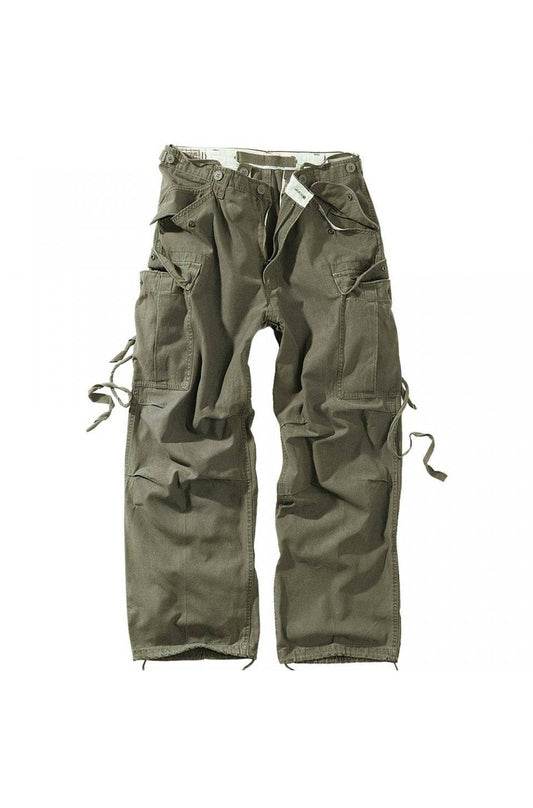 Pantaloni Raw Vintage Fatigues Oliv