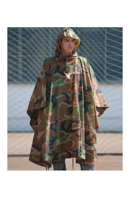 Poncho Us - Ripstop Woodland