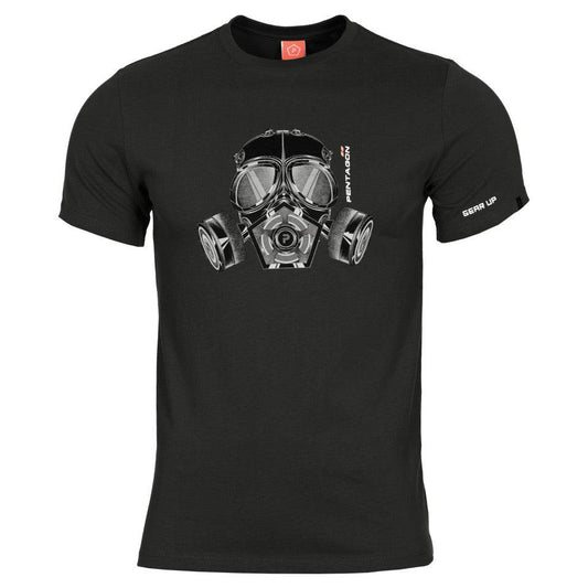 Tricou Gas Mask K09012-Gm-01 Black