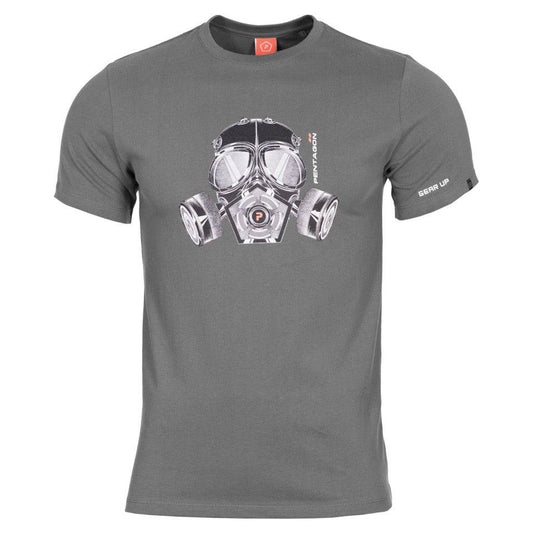 Tricou Gas Mask K09012-Gm-08Wg Wolf Grey