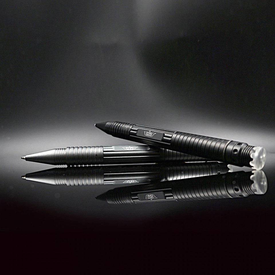 UZI Tactical Pen w/ DNA Catcher - Black