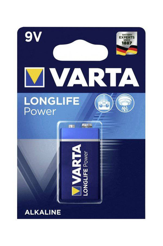 Baterie alcalina 9V Varta High Energy LongLife 4922 6LP3146 B1