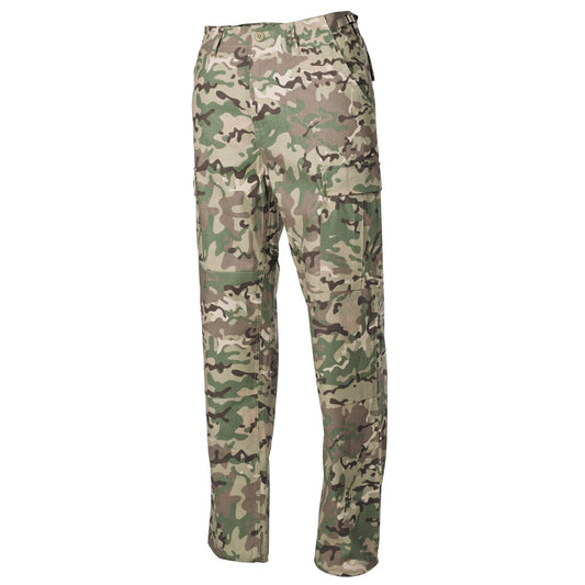 Pantaloni Militari Bdu Rip Stop Operation-Camo