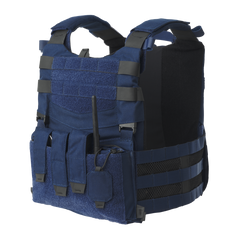 Set Vestă Tactică Helikon-Tex Guardian Law Enforcement Sentinel Blue Modulabilitate MOLLE/PALS