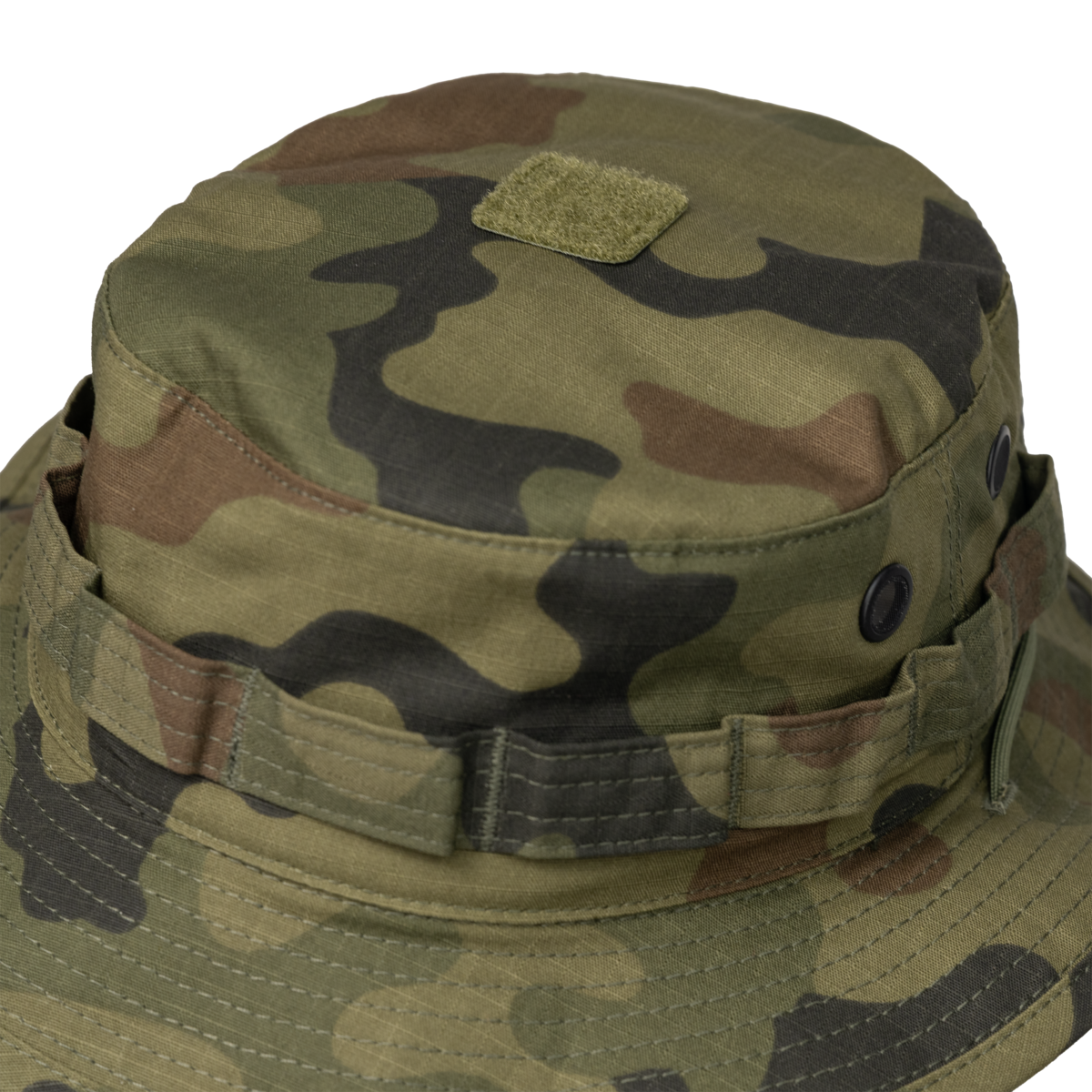 Pălărie Boonie Mk2 Field Helikon-Tex PL Woodland – PolyCotton Ripstop, 220 g/m² - poza 3
