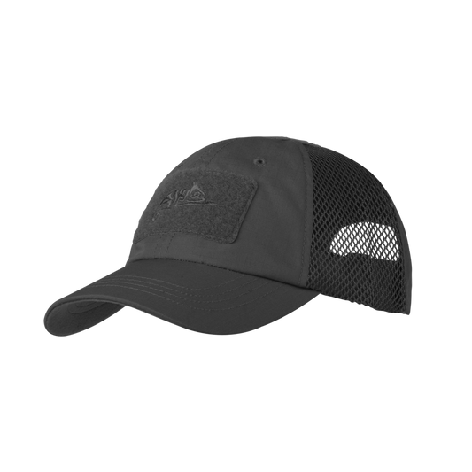 Sapcă Baseball Helikon-Tex PolyCotton Ripstop Neagră