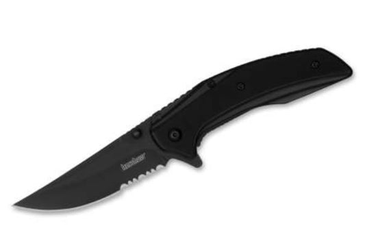 Briceag Kershaw Outright Black Serrated