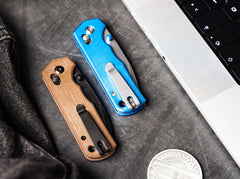 Briceag Magnum Rockstub Brown Micarta – Cuțit EDC Compact, Robust și Natural