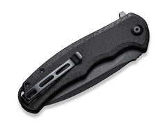 Briceag CIVIVI Praxis Micarta All Black – Cuțit EDC Robust, Elegant și Extrem de Versatil