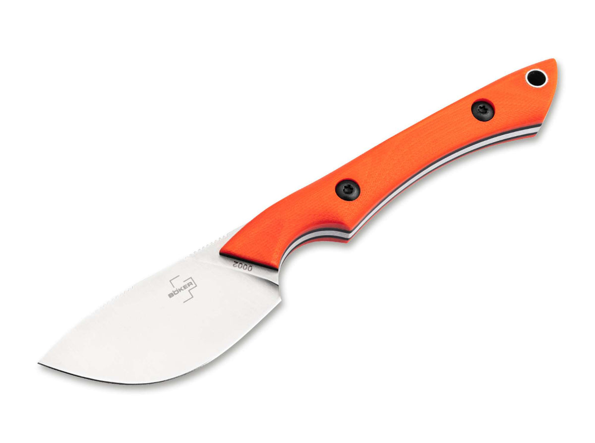 Cuțit Böker Plus M.U.K. Orange – Compact, Versatil și Pregătit pentru Outdoor