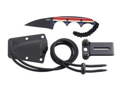 Cuțit CRKT Minimalist Wharncliffe Urban Sunset G10 – Precizie Maximă în Format Ultra Compact