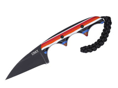 Cuțit CRKT Minimalist Wharncliffe Urban Sunset G10 – Precizie Maximă în Format Ultra Compact