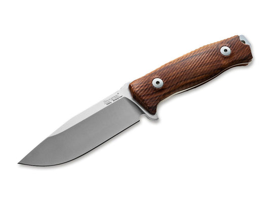 Cuțit LionSteel M5 Santos Wood – Premium Outdoor, Putere și Eleganță Italiană