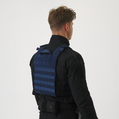 Set Vestă Tactică Helikon-Tex Guardian Law Enforcement Sentinel Blue Modulabilitate MOLLE/PALS