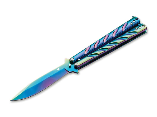 Briceag Balisong Magnum Rainbow