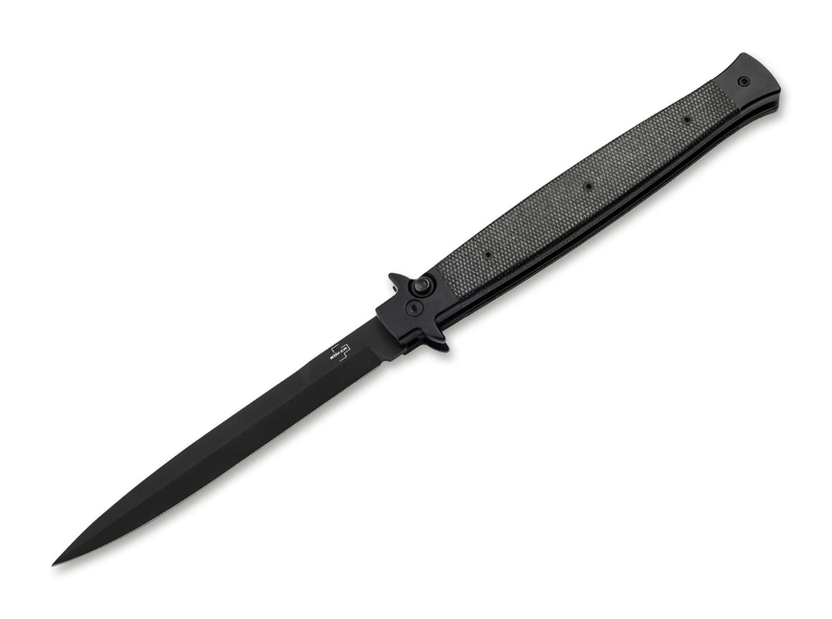 Briceag Tactic Böker Plus Stiletto 3.5 All Black