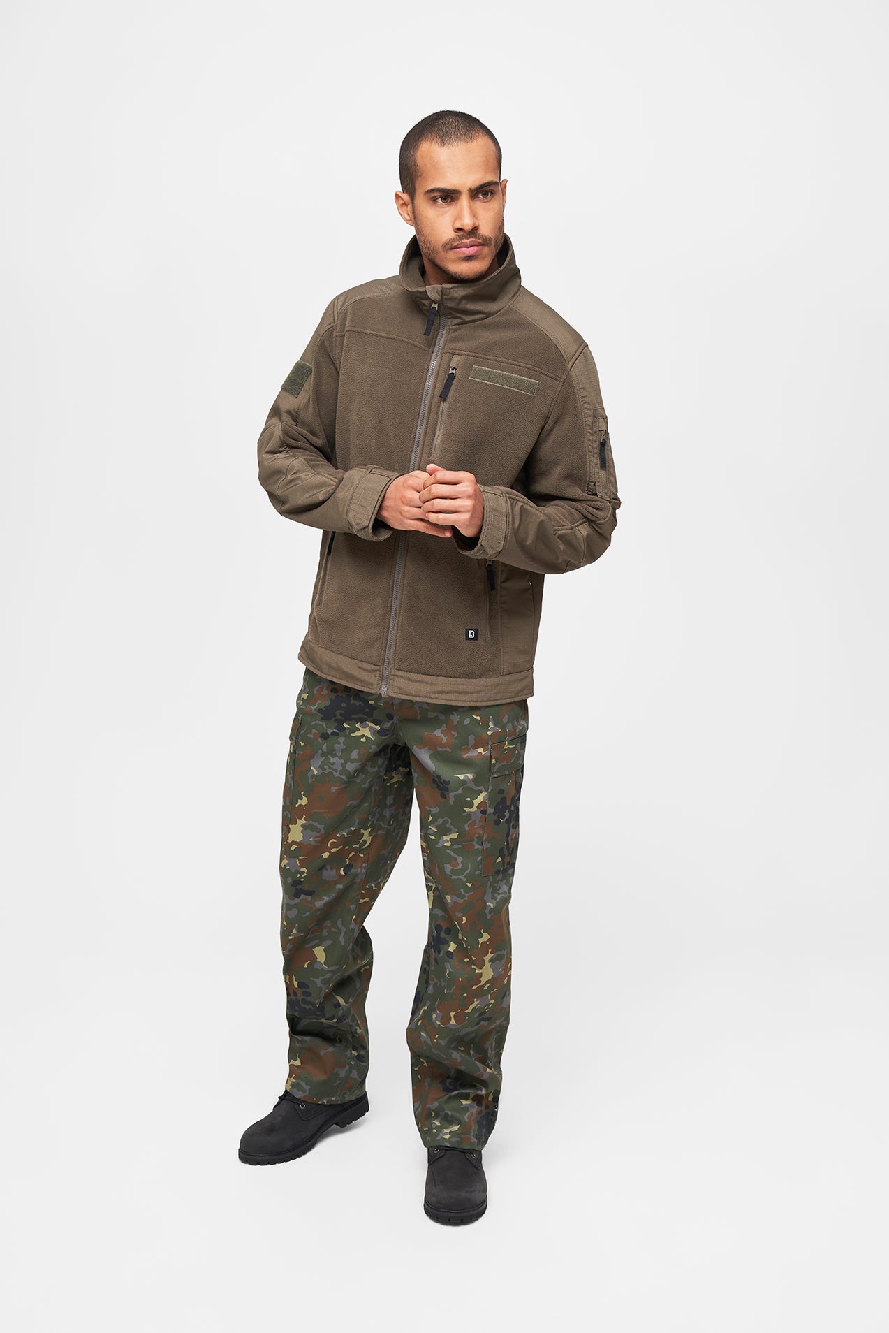 Pantaloni US Ranger Flecktarn Brandit - Rezistență Superioară