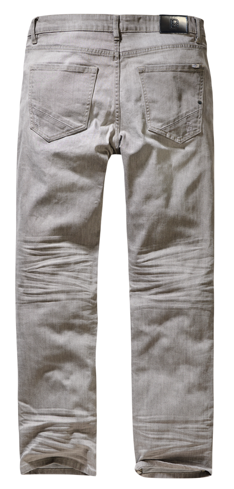 Jake Denim Jeans Grey Denim Brandit - Confort Robust Zilnic