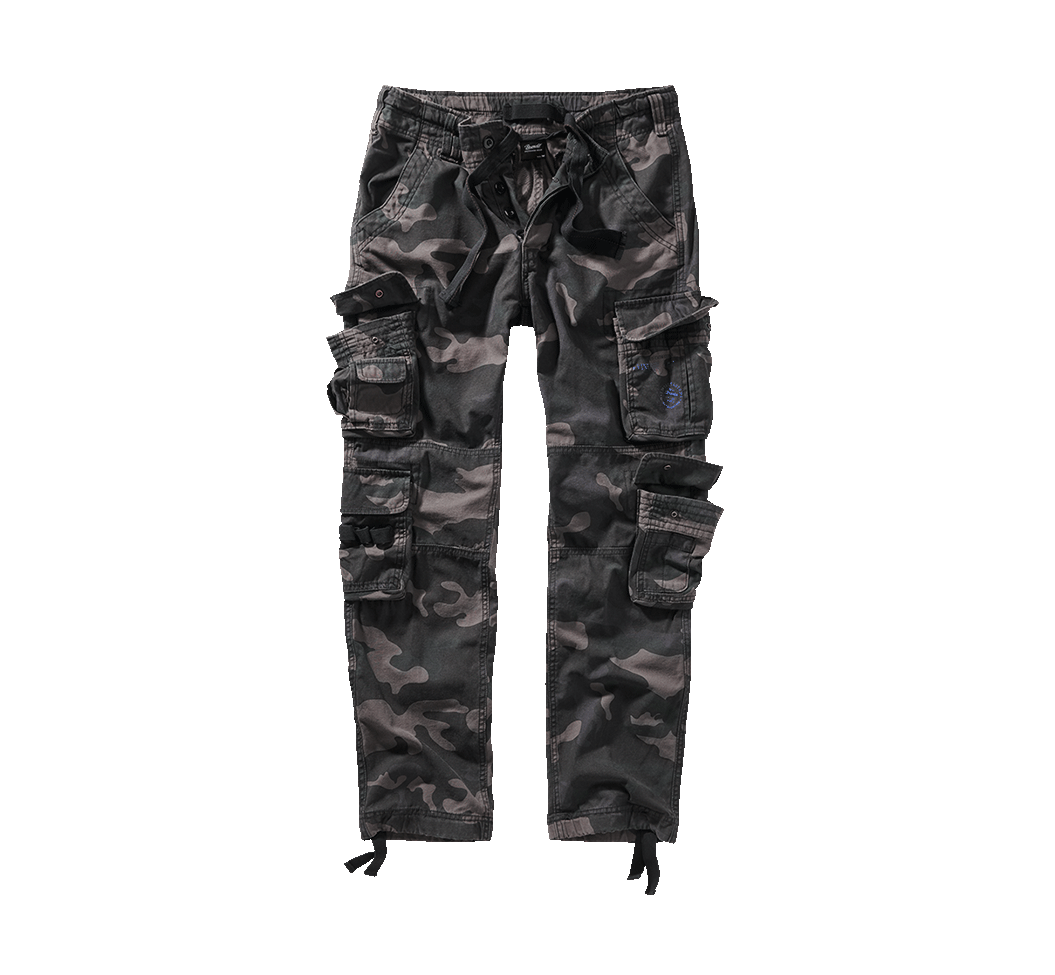 Pantaloni Pure Slim Fit Dark Camo Brandit - Stil si Functionalitate