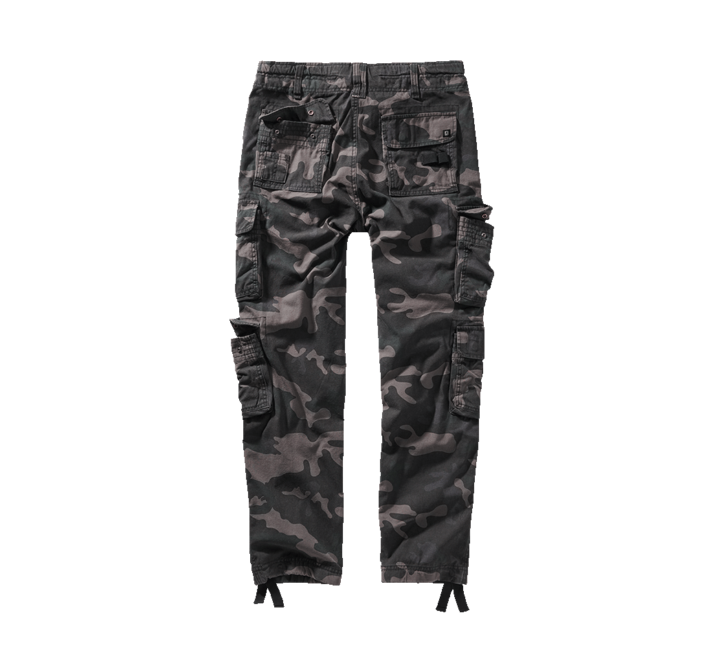 Pantaloni Pure Slim Fit Dark Camo Brandit - Stil si Functionalitate