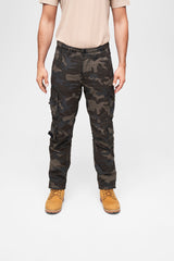 Pantaloni Pure Slim Fit Dark Camo Brandit - Stil si Functionalitate