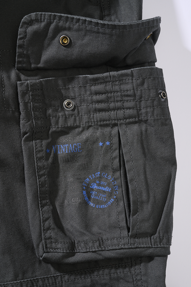 Pantaloni Pure Slim Fit Anthracite Brandit - Stil Modern si Confort