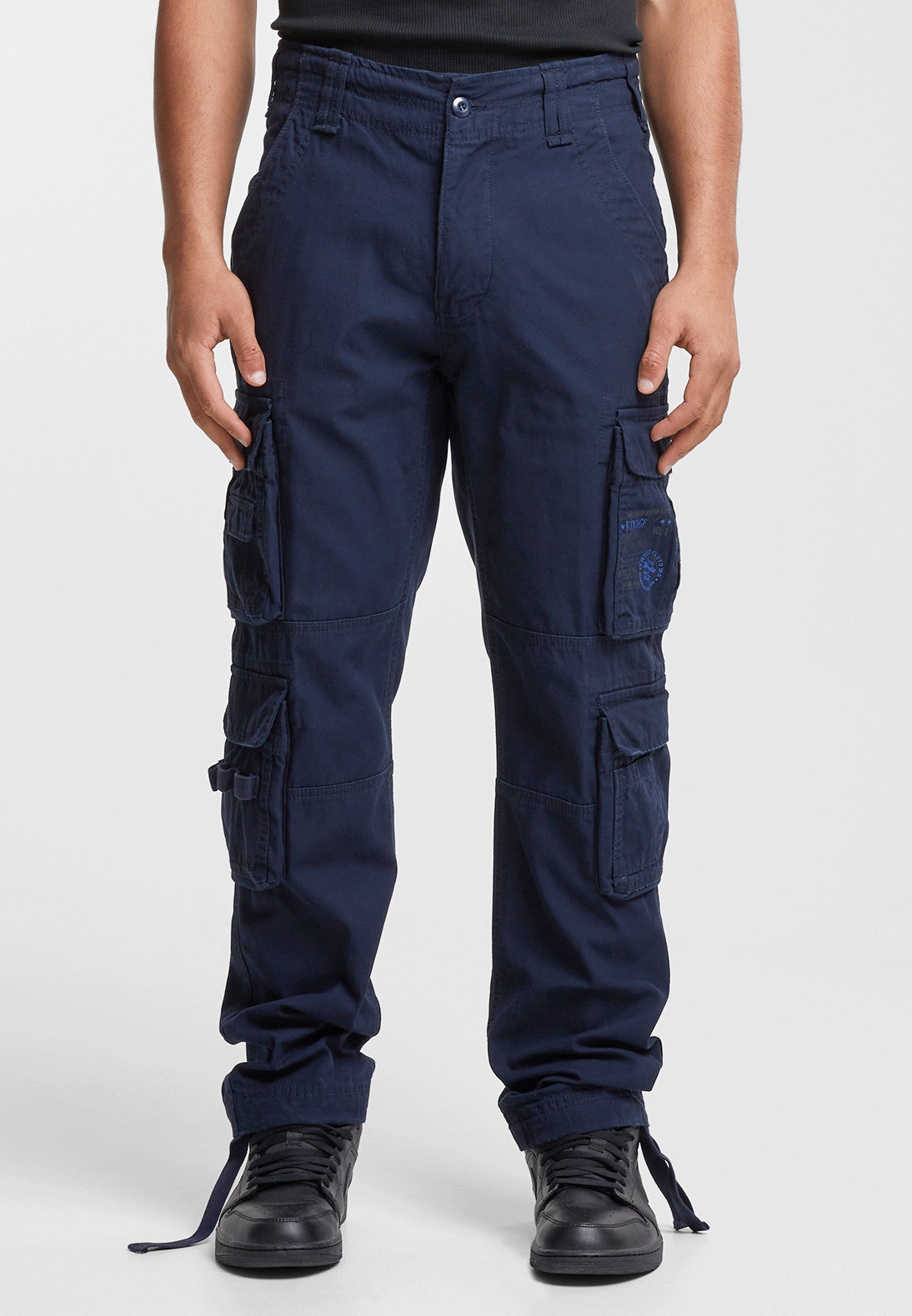 Pantaloni Pure Slim Fit Navy Brandit - Confort Urban Tactic