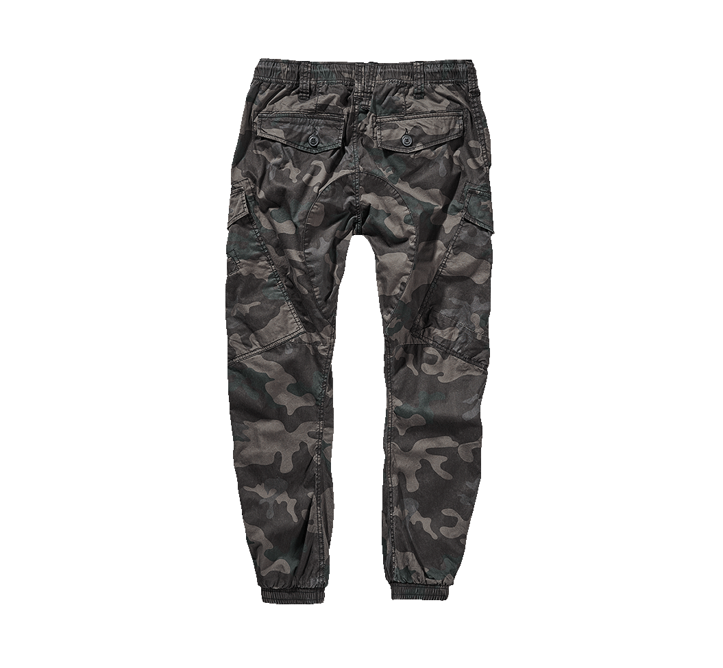 Pantaloni Ray Vintage Dark Camo Brandit - Versatilitate Tactică