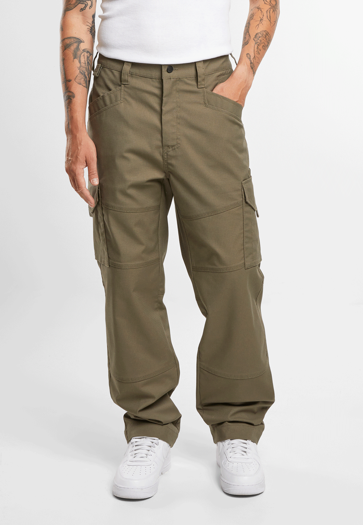Pantaloni Tactical Ripstop Olive Brandit - Durabilitate si Confort