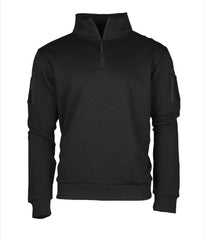 Bluză Tactică Neagră cu Fermuar – Versatilitate și Funcționalitate Urbană