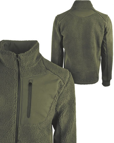 Jachetă Teddy-Fleece BearForce pentru Vreme Rece Softshell OD