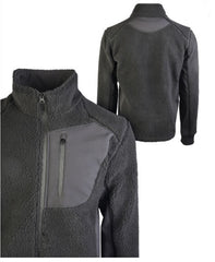 Jachetă Teddy-Fleece BearForce pentru Vreme Rece Softshell Neagra