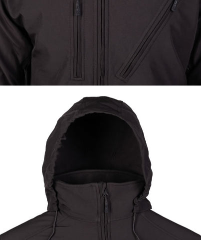 Jachetă Softshell Neagră SCU 14