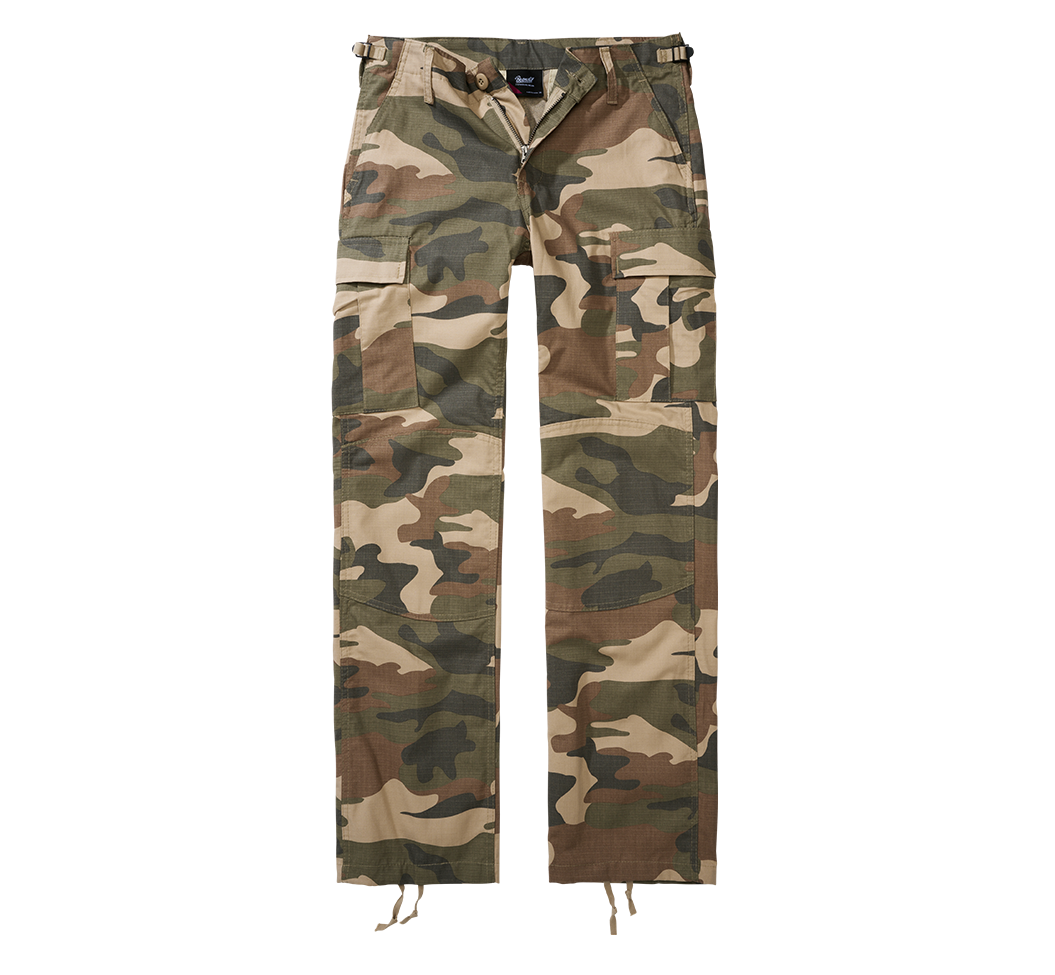 Pantaloni Ripstop BDU Light Woodland Dama Brandit - Confort Tactic Zilnic