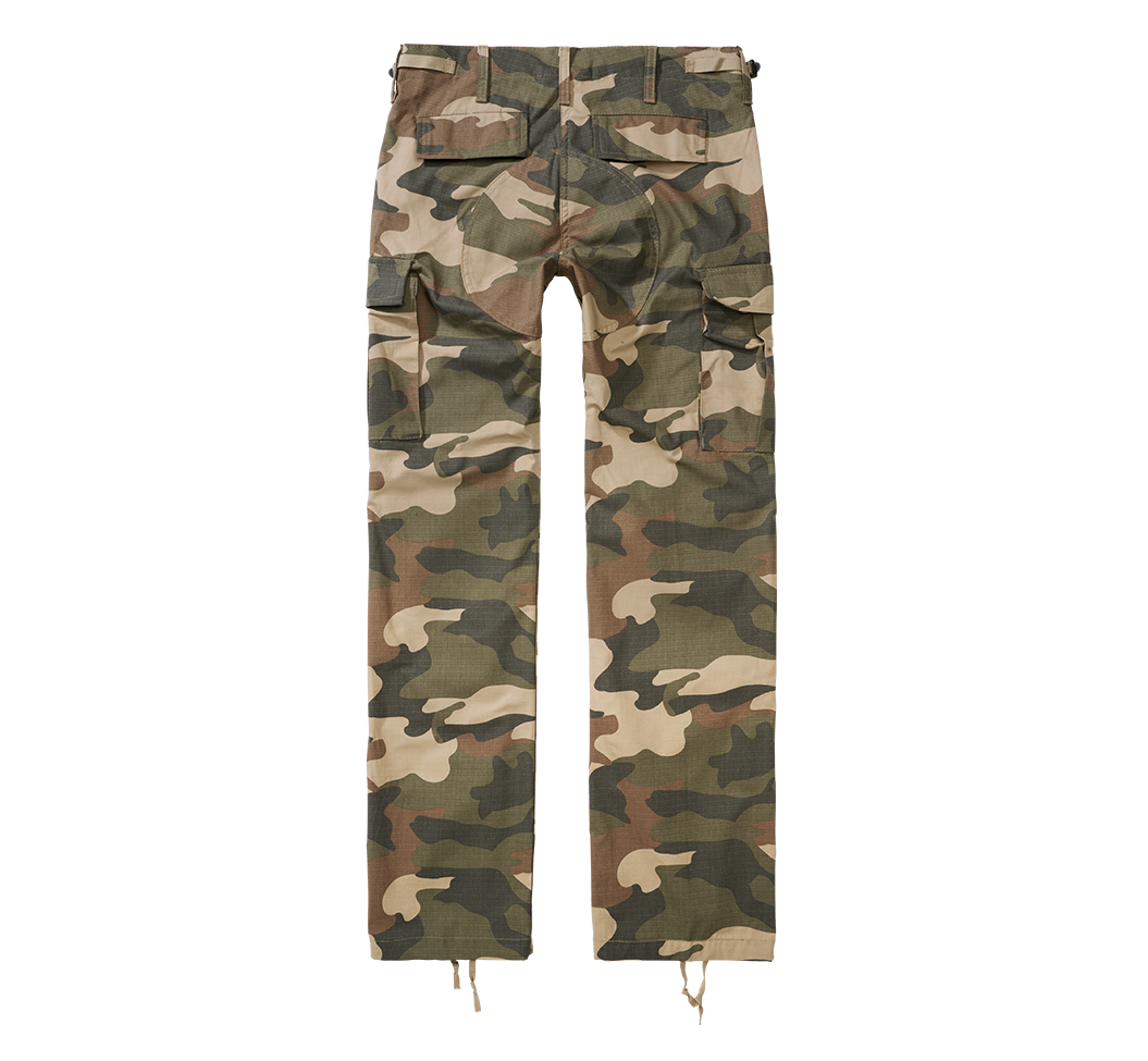 Pantaloni Ripstop BDU Light Woodland Dama Brandit - Confort Tactic Zilnic
