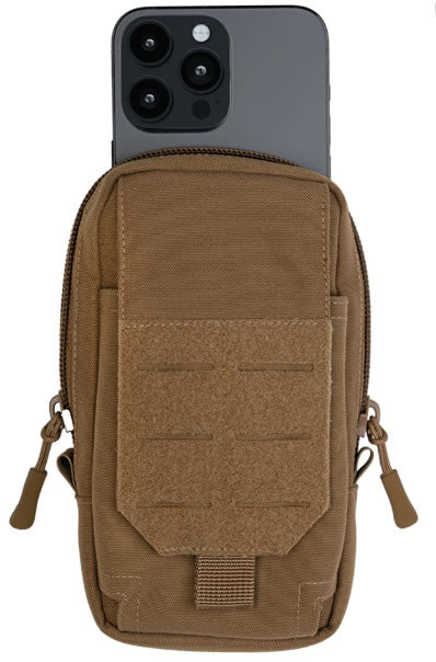 Borsetă Tactică MOLLE Fieldcom Pouch Dark Coyote – Organizare EDC în Stil Tactical Modern