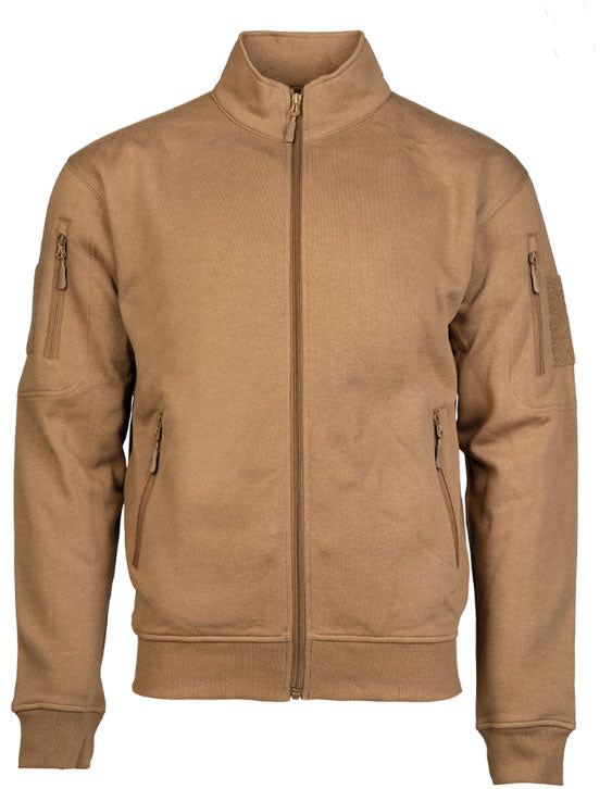 Hanorac Tactic Tactical Sweatjacke Dark Coyote – Stil Tactical Premium și Confort în Orice Sezon