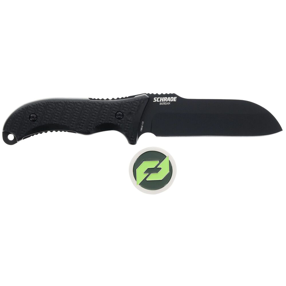 Cutit Militar Schrade Bedrock Sheepsfoot Fixed Blade