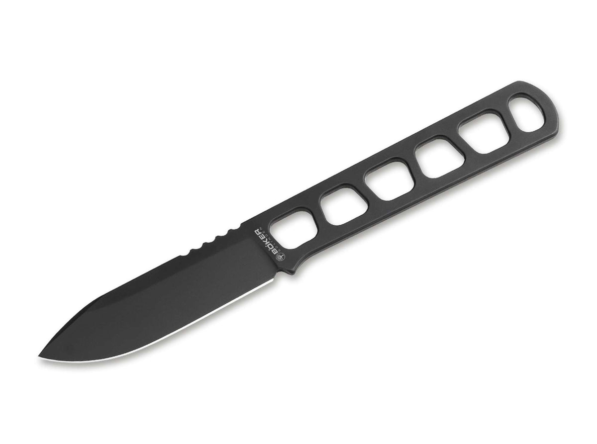 Cuțit Böker BFF Packlite All Black – Ultra Ușor, Minimalist și Performanță Premium